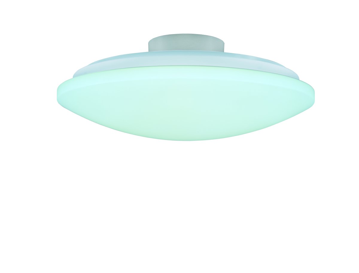 Prodo Ø50 Blanco plafón De Trio Lighting - La l&aacute;mpara de techo Prodo combina la iluminaci&oacute;n cl&aacute;sica con la funcionalidad.
