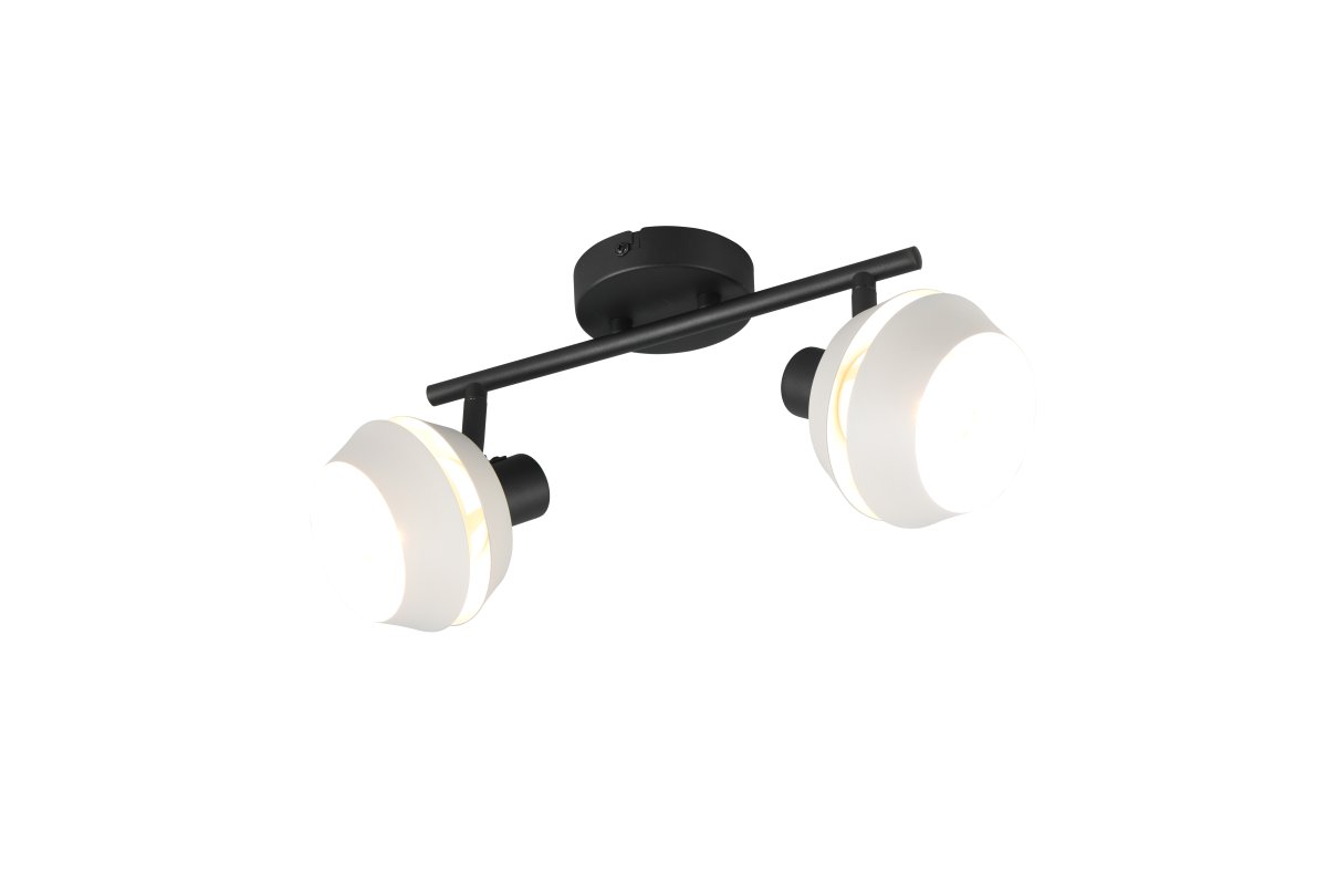 Isla 2 Gris claro foco de techo De Trio Lighting - 