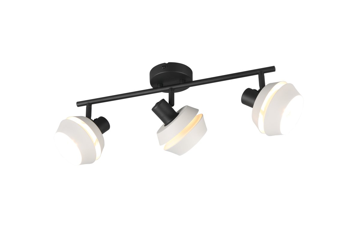 Isla 3 Gris claro foco de techo De Trio Lighting - 