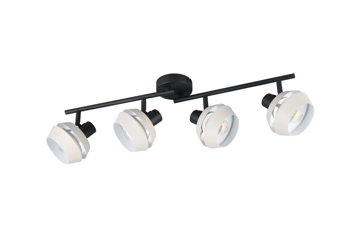 Isla 4 Gris claro foco de techo De Trio Lighting - 