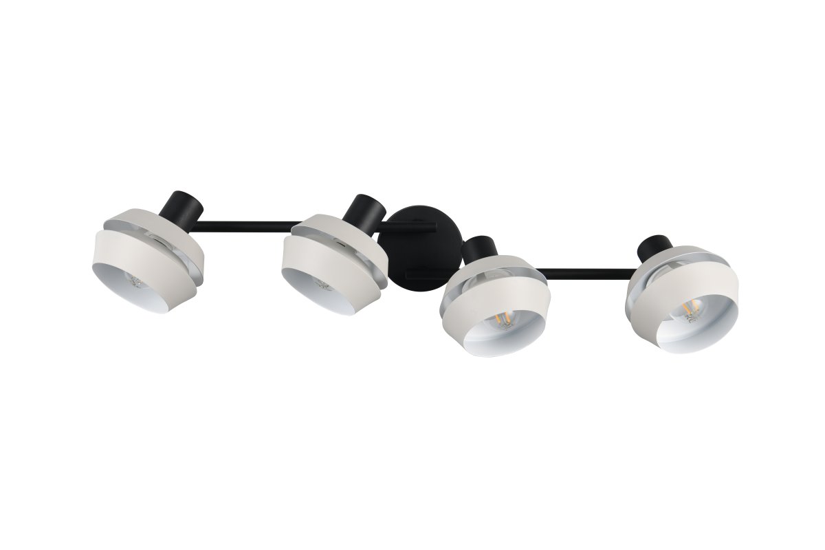 Isla 4 Gris claro foco de techo De Trio Lighting - 