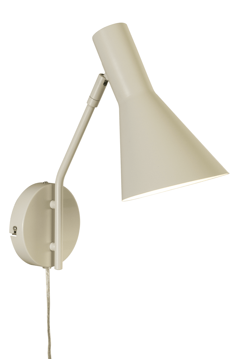 Ceres Beige lámpara de lectura De Aneta Lighting - La lámpara de pared CERES tiene un diseño elegante y atemporal con formas rectas y claras que encajan perfectamente en el hogar escandinavo.
