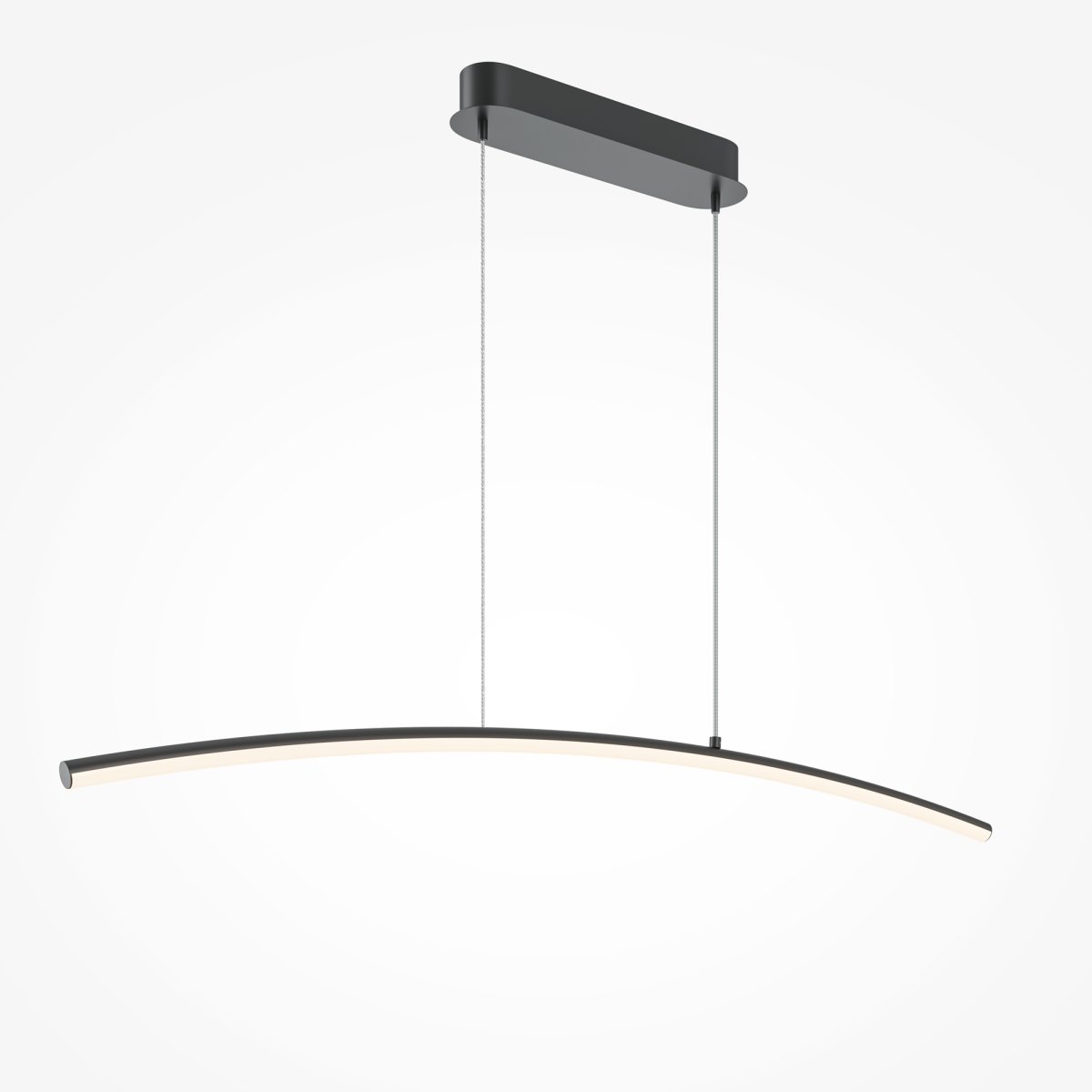 Light Reflection 98cm Negro Lámpas de techo De Maytoni - La temperatura de color se puede ajustar desde 3000 K de luz blanca cálida hasta 4000 K de luz blanca, lo que permite adaptar la luz de forma óptima al estado de ánimo correspondiente.
