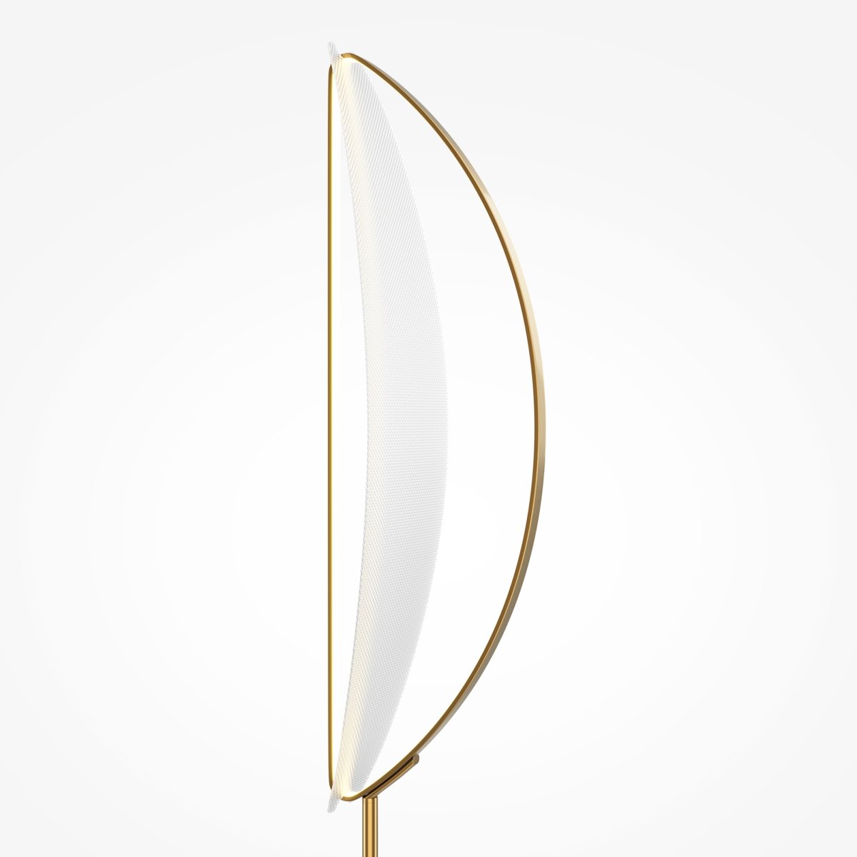 Breeze Latón lámpara de pie De Maytoni - La lámpara de pie Breeze es una obra de arte en sí misma y añade un toque sofisticado a su interior.