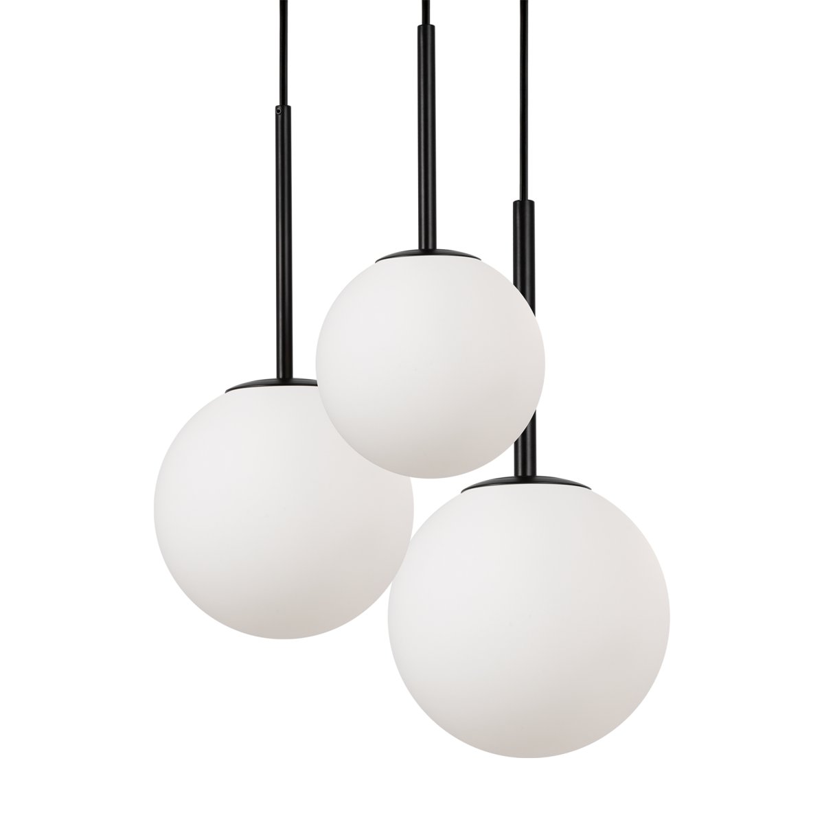 Basic form Ø40 Negro Lámpas de techo De Maytoni - El diseño colgante de la lámpara proporciona una luz suave y uniforme que realza la atmósfera y crea un estado de ánimo agradable.