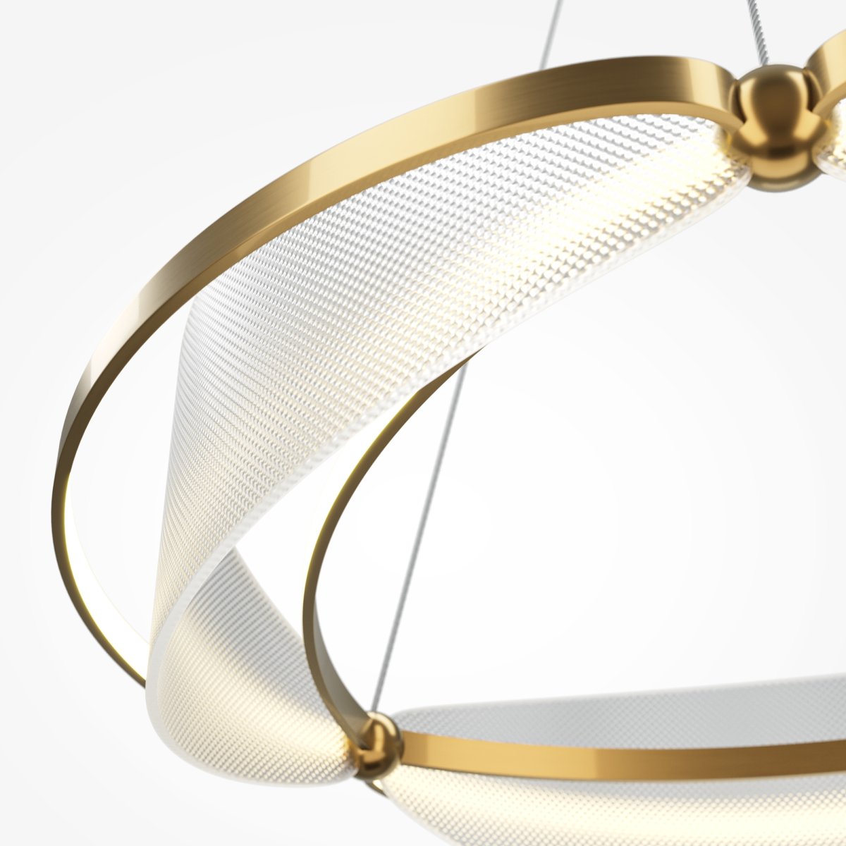 Breeze Ø60 Latón Lámpas de techo De Maytoni - Breeze es una elegante lámpara de techo que encarna un diseño moderno con una sensación de ligereza.