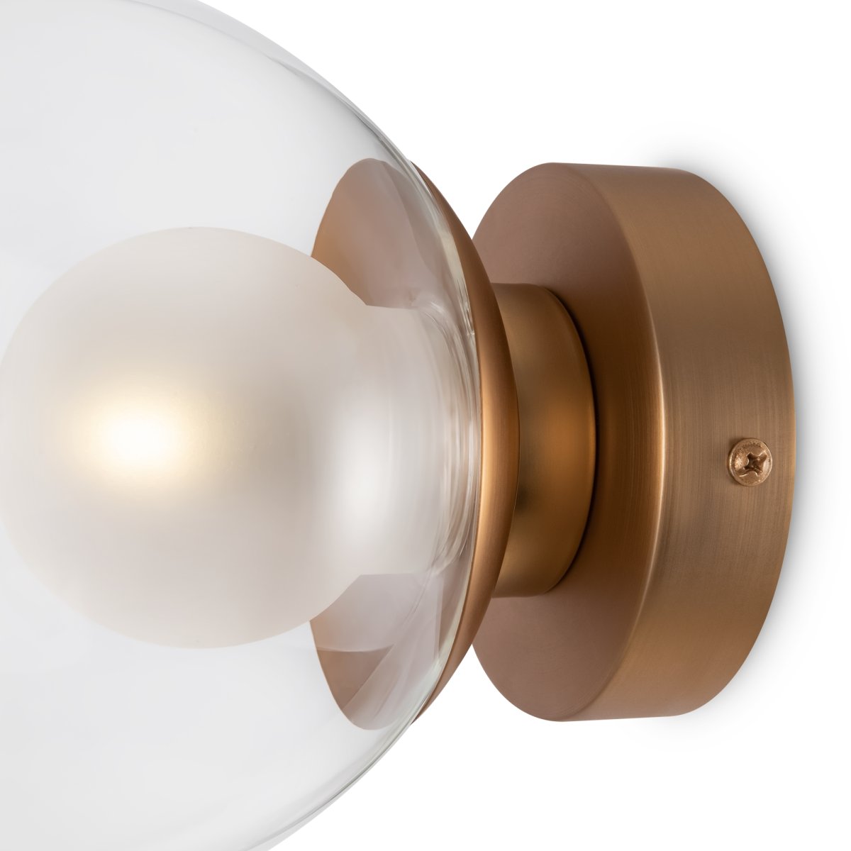 Basic form Ø15 Oro lámpara de pared De Maytoni - Esta lámpara encaja perfectamente en el dormitorio, el pasillo o el baño y es un excelente complemento para un estilo de diseño interior moderno y sofisticado.