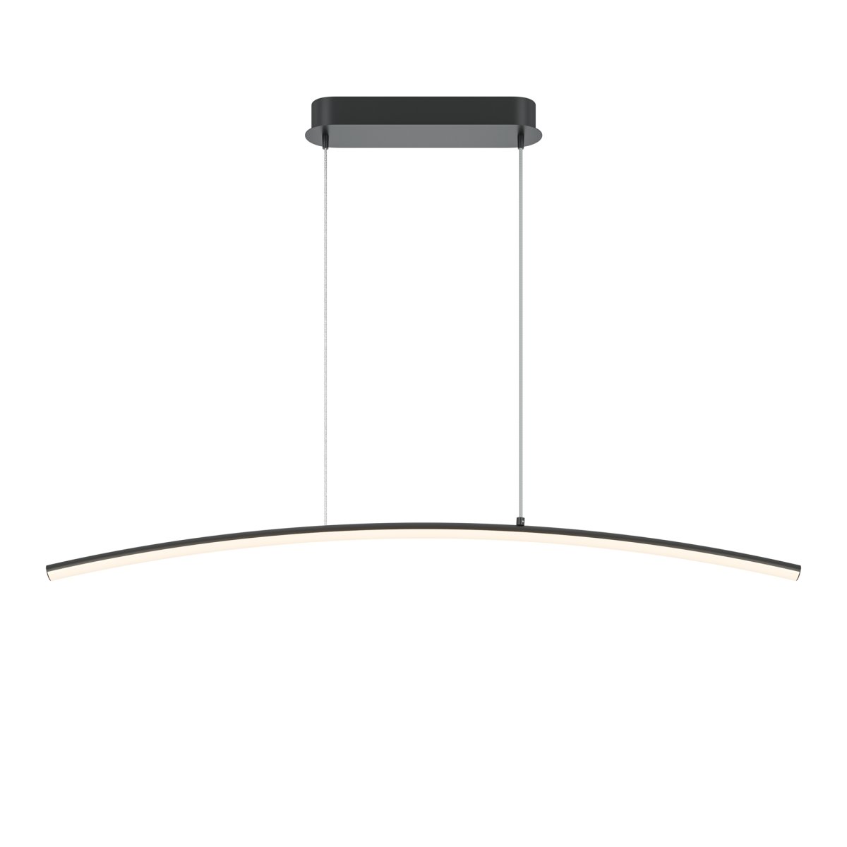 Light Reflection 98cm Negro Lámpas de techo De Maytoni - La temperatura de color se puede ajustar desde 3000 K de luz blanca cálida hasta 4000 K de luz blanca, lo que permite adaptar la luz de forma óptima al estado de ánimo correspondiente.