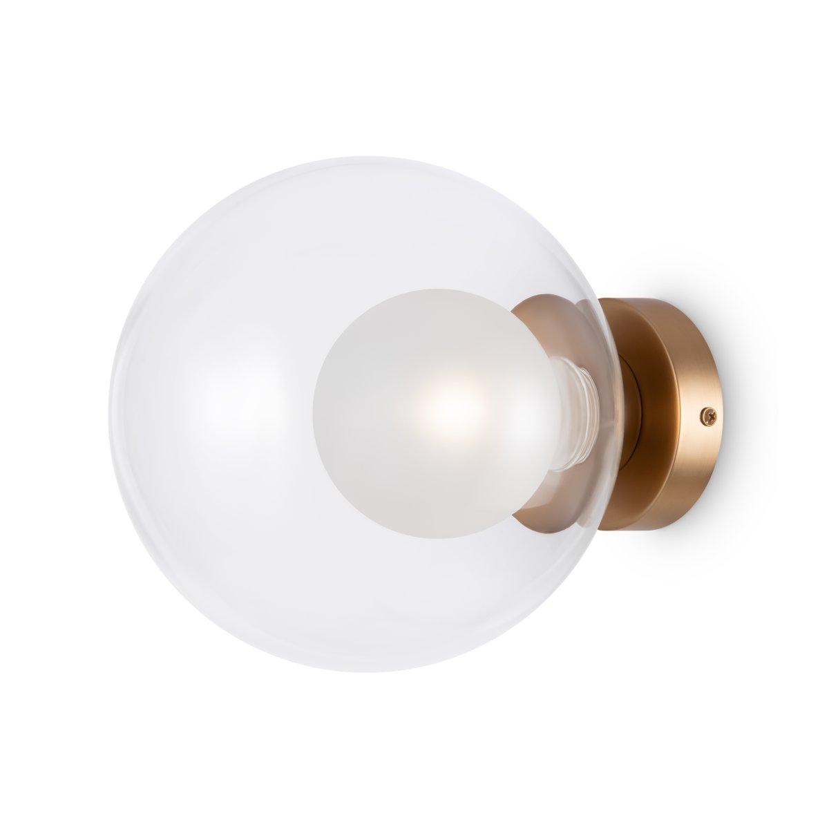 Basic form Ø20 Oro lámpara de pared De Maytoni - Esta lámpara encaja perfectamente en el dormitorio, el pasillo o el baño y es un excelente complemento para un estilo de diseño interior moderno y sofisticado.