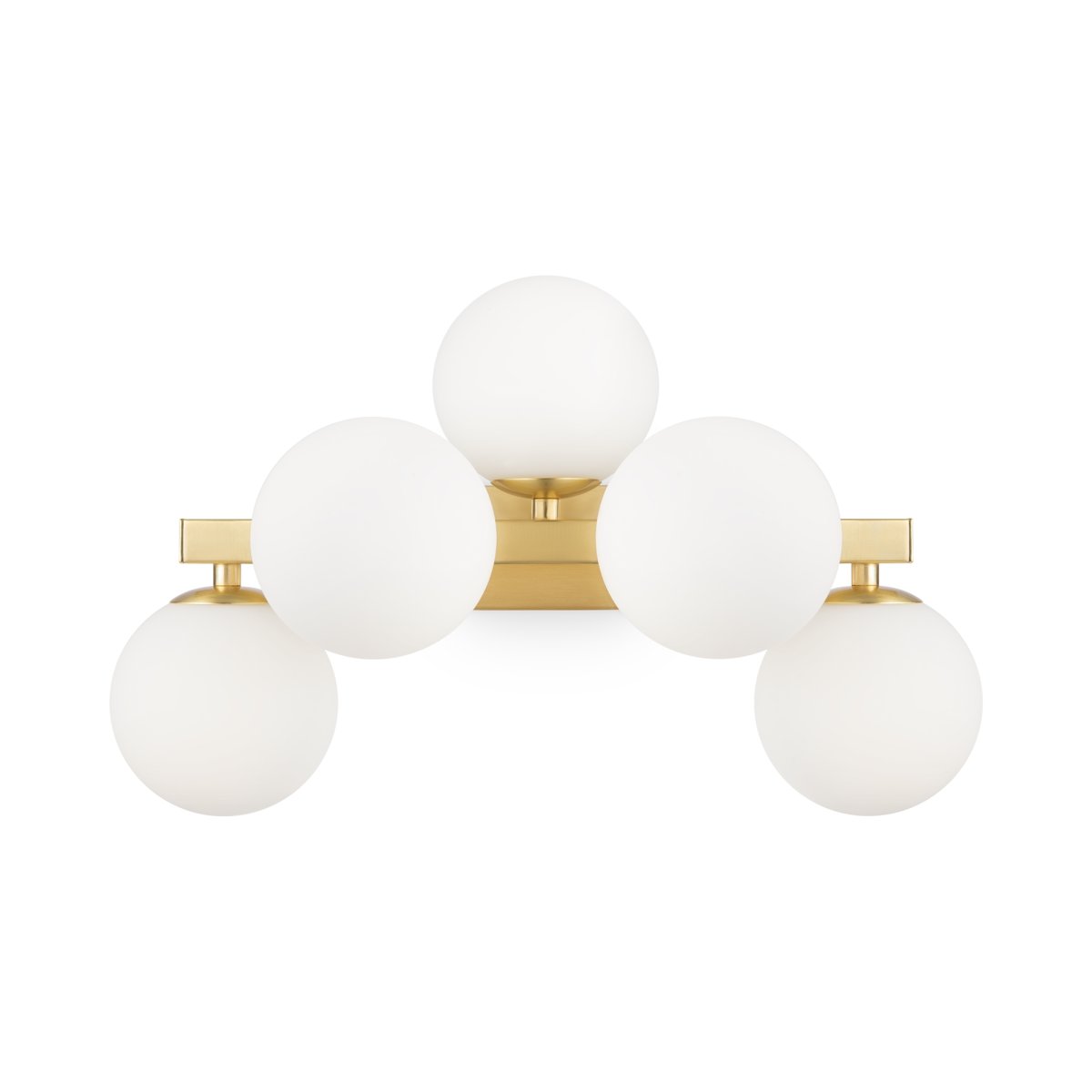 Dallas 40cm Oro lámpara de pared De Maytoni - Dallas, con sus cinco fuentes de luz, es una elegante y moderna l&aacute;mpara de pared que combina estilo y funcionalidad.