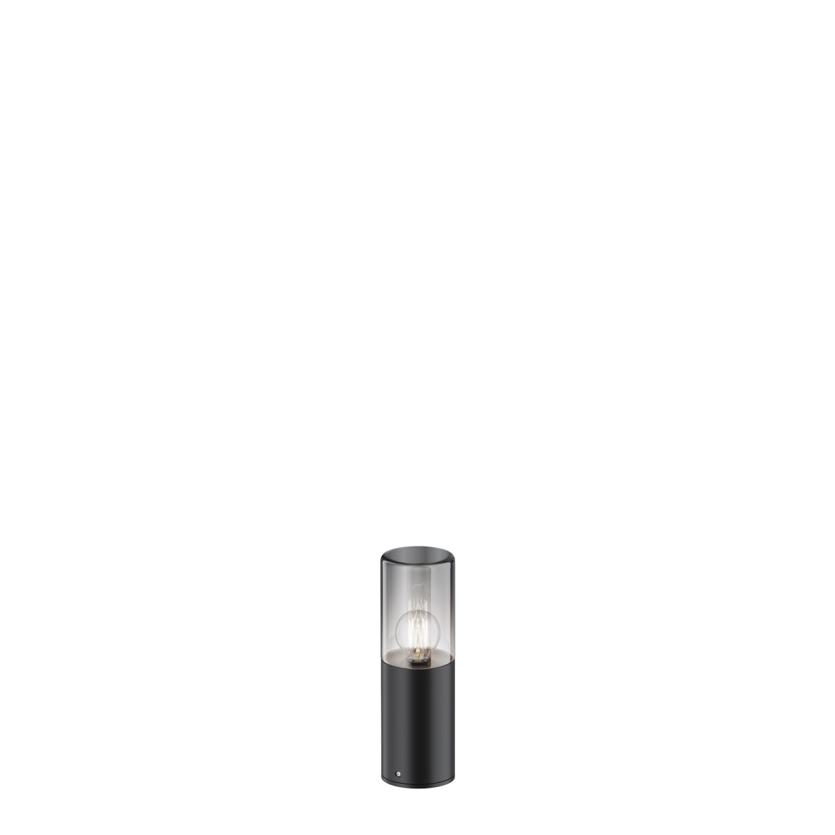 Amas 25cm Grafito balizas De Maytoni - La pantalla tintada proporciona un dise&ntilde;o sofisticado y emite una luz tenue y misteriosa que realza la atm&oacute;sfera en cualquier &aacute;rea iluminada.