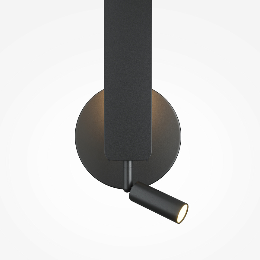 Combo 52cm Negro lámpara de lectura De Maytoni - 