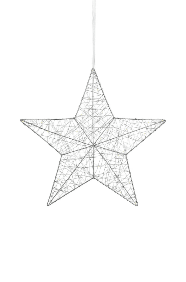Artur Ø50 Plata De Markslöjd - La estrella dispone de una práctica función de temporizador y funciona con pilas.