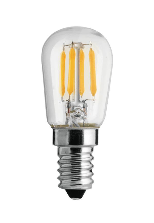 E14 2,5W 2200K Regulable en 3 niveles Transparente De Unison - Gracias a su regulador de intensidad de 3 niveles y función de memoria, el brillo se ajusta fácilmente a diferentes necesidades de iluminación, desde luz ambiental hasta iluminación funcional.