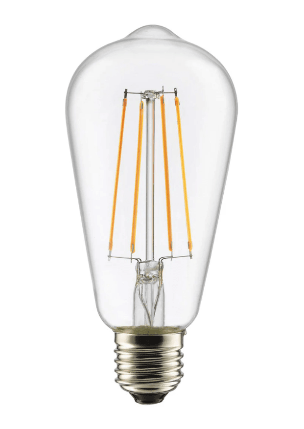 E27 7W 2200K Regulable en 3 niveles Transparente De Unison - La fuente de luz E27, apta para navegaci&oacute;n, con efecto de 7 W y luz c&aacute;lida de 2200 K, es perfecta para crear un ambiente atmosf&eacute;rico y acogedor.