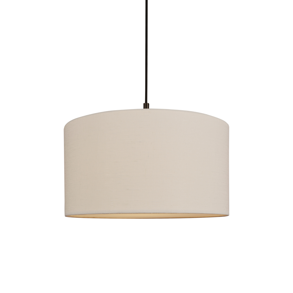 Soft Ø44 Blanco/bronce Lámpas de techo De Belid - La l&aacute;mpara colgante Soft es una pieza elegante con una forma ligeramente redondeada que crea una luz c&aacute;lida y acogedora.