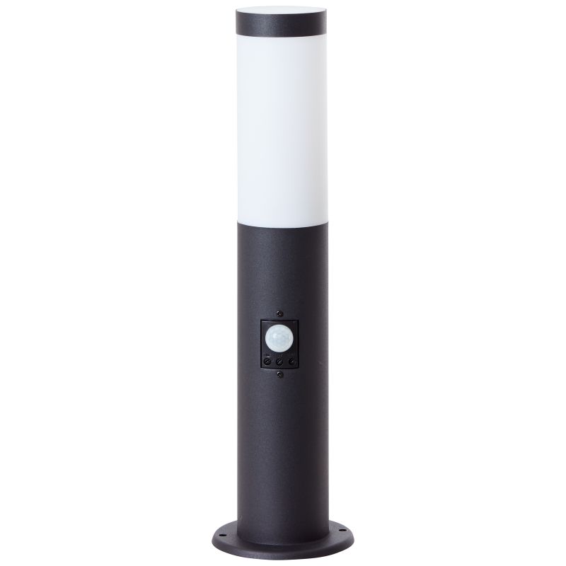 Dody 45cm Negro balizas De Brilliant - También puede personalizar el sensor según sus necesidades, incluyendo el tiempo que debe permanecer encendida al detectar movimiento y la distancia desde la que debe estar.