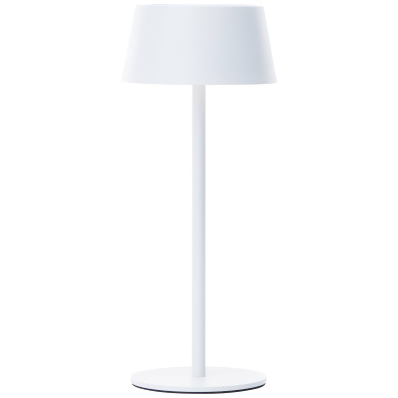 Picco 30cm Blanco lámpara solar De Brilliant - Gracias a su grado de protecci&oacute;n IP44, la l&aacute;mpara es resistente a salpicaduras y al polvo, lo que la convierte en una opci&oacute;n fiable para el jard&iacute;n, el balc&oacute;n o la terraza.