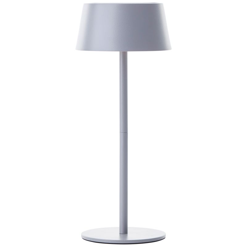 Picco 30cm Gris lámpara solar De Brilliant - Gracias a su grado de protecci&oacute;n IP44, la l&aacute;mpara es resistente a salpicaduras y al polvo, lo que la convierte en una opci&oacute;n fiable para su jard&iacute;n, balc&oacute;n o patio.