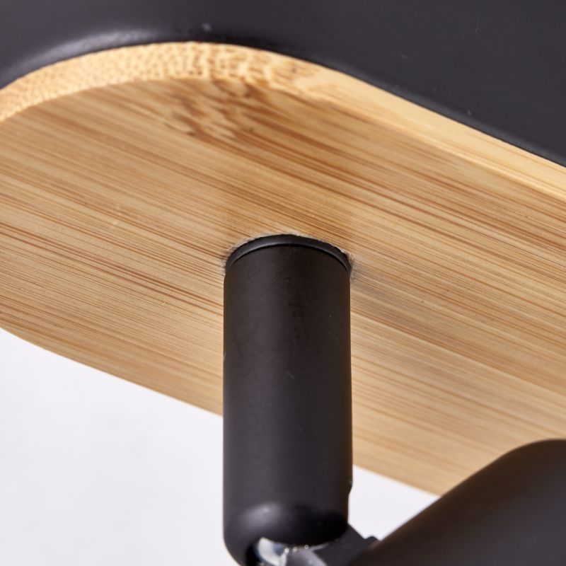 Niels 3 Negro foco de techo De Brilliant - Niels es un foco flexible que puede usarse tanto en el techo como en la pared.