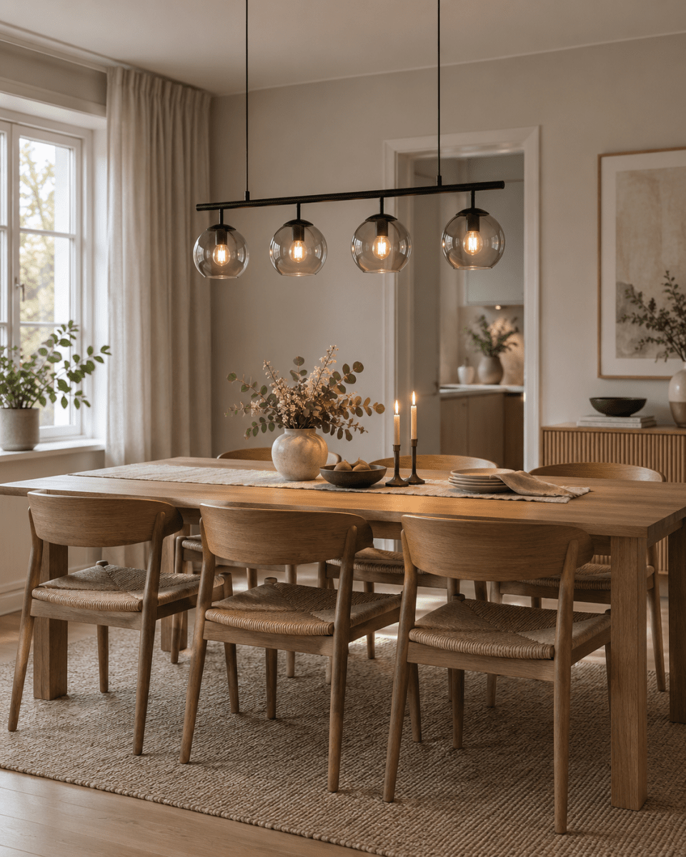 Globi 4 78cm Negro/Ahumado Lámpas de techo De Nordic Lighting - 