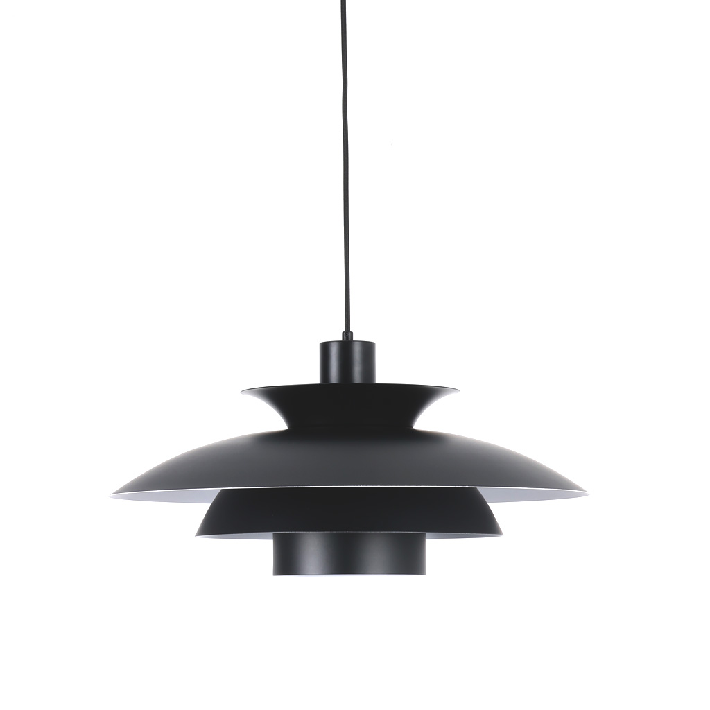 Stealth 2 Ø50 Negro Lámpas de techo De Nordic Lighting - Es perfecta para colocar sobre la mesa del comedor o en el sal&oacute;n, combinando a la perfecci&oacute;n funcionalidad y estilo.
