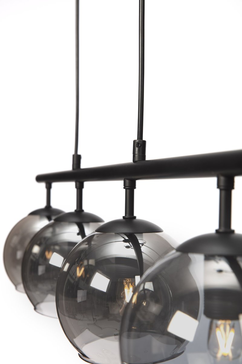 Globi 4 78cm Negro/Ahumado Lámpas de techo De Nordic Lighting - 