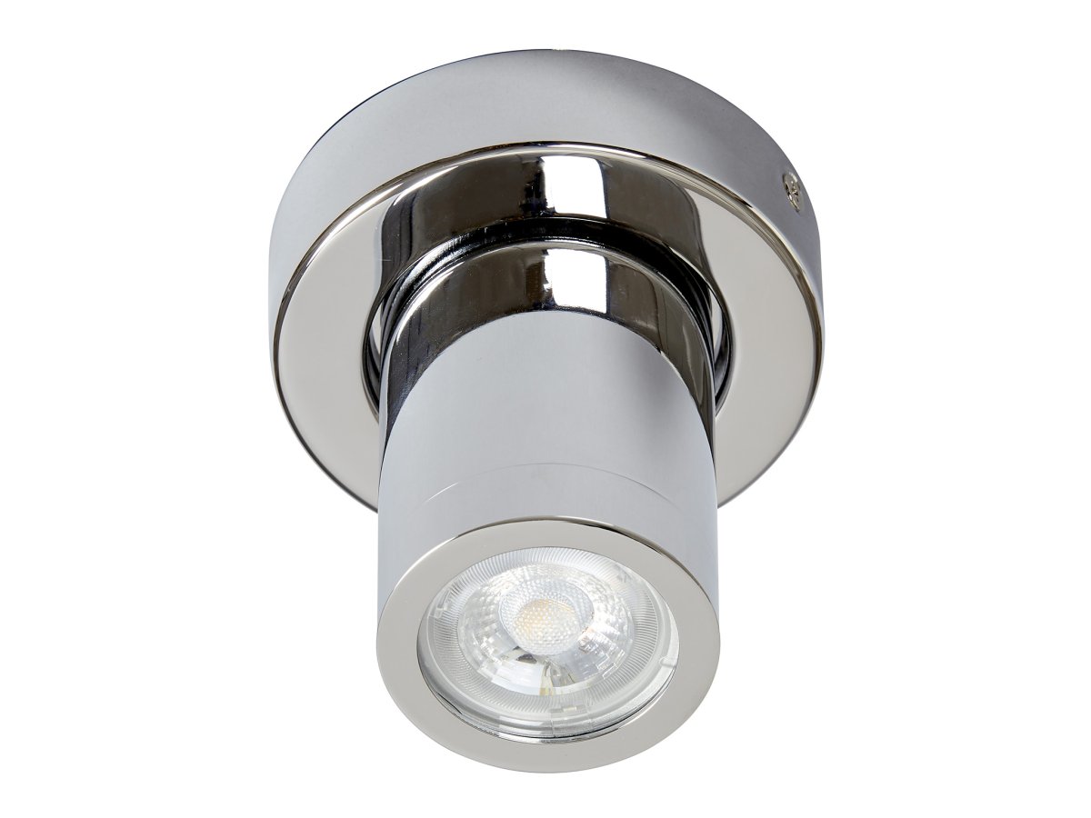 Imagen ampliada de Torsö Ø10 Cromo lámpara de baño De Armaturhantverk - Este elegante foco de baño con diseño cromado es perfecto para darle a su baño una iluminación moderna y funcional.
