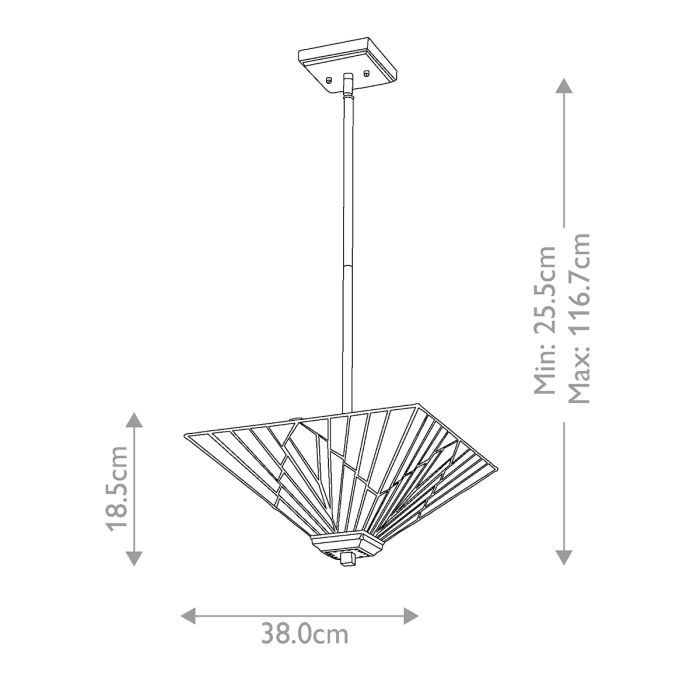 Alderley 38cm Multicolor De Elstead Lighting - Los componentes metálicos tienen un acabado de bronce vintage profundo y un diseño Art Deco clásico, lo que les da un aspecto atemporal y elegante.