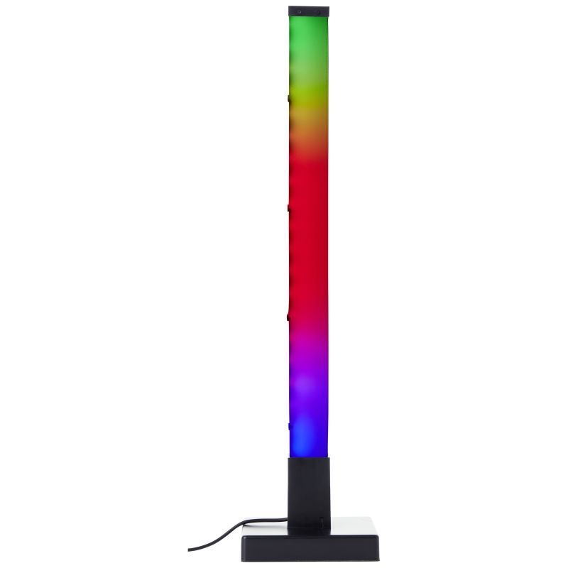 Neele 50cm Negro lámpara de mesa De Brilliant - Gracias a su LED RGB, dispone de una amplia selecci&oacute;n de colores y efectos, lo que le permite adaptar f&aacute;cilmente la luz a su estado de &aacute;nimo y a la ocasi&oacute;n.
