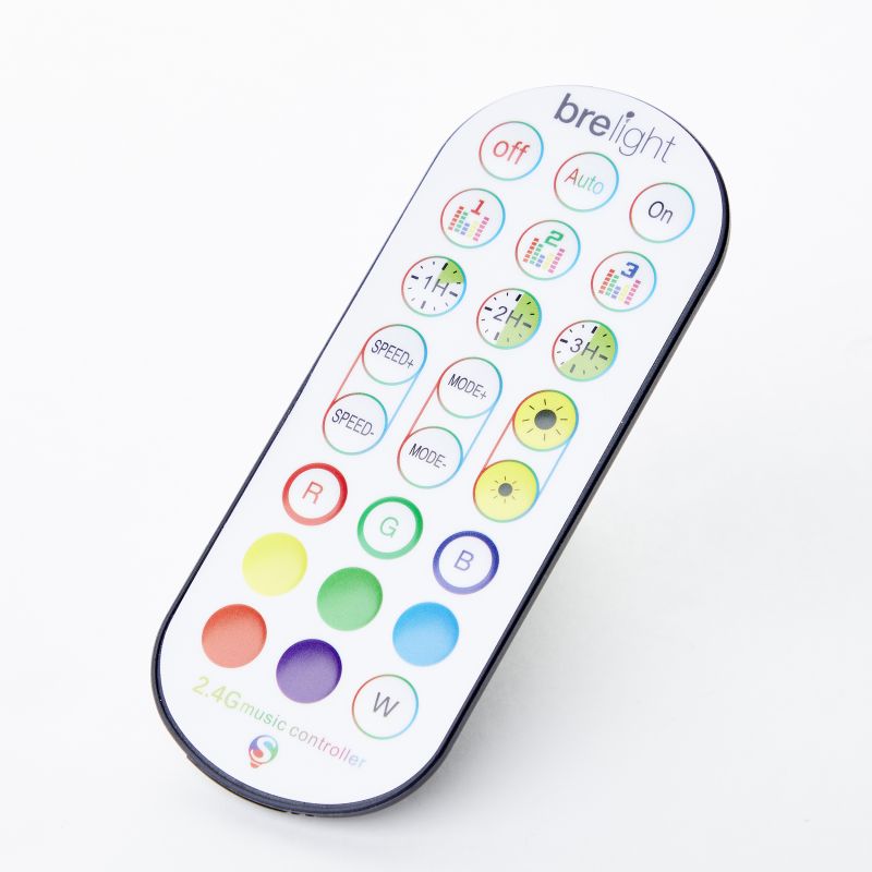 Neele 50cm Negro lámpara de mesa De Brilliant - Gracias a su LED RGB, dispone de una amplia selecci&oacute;n de colores y efectos, lo que le permite adaptar f&aacute;cilmente la luz a su estado de &aacute;nimo y a la ocasi&oacute;n.