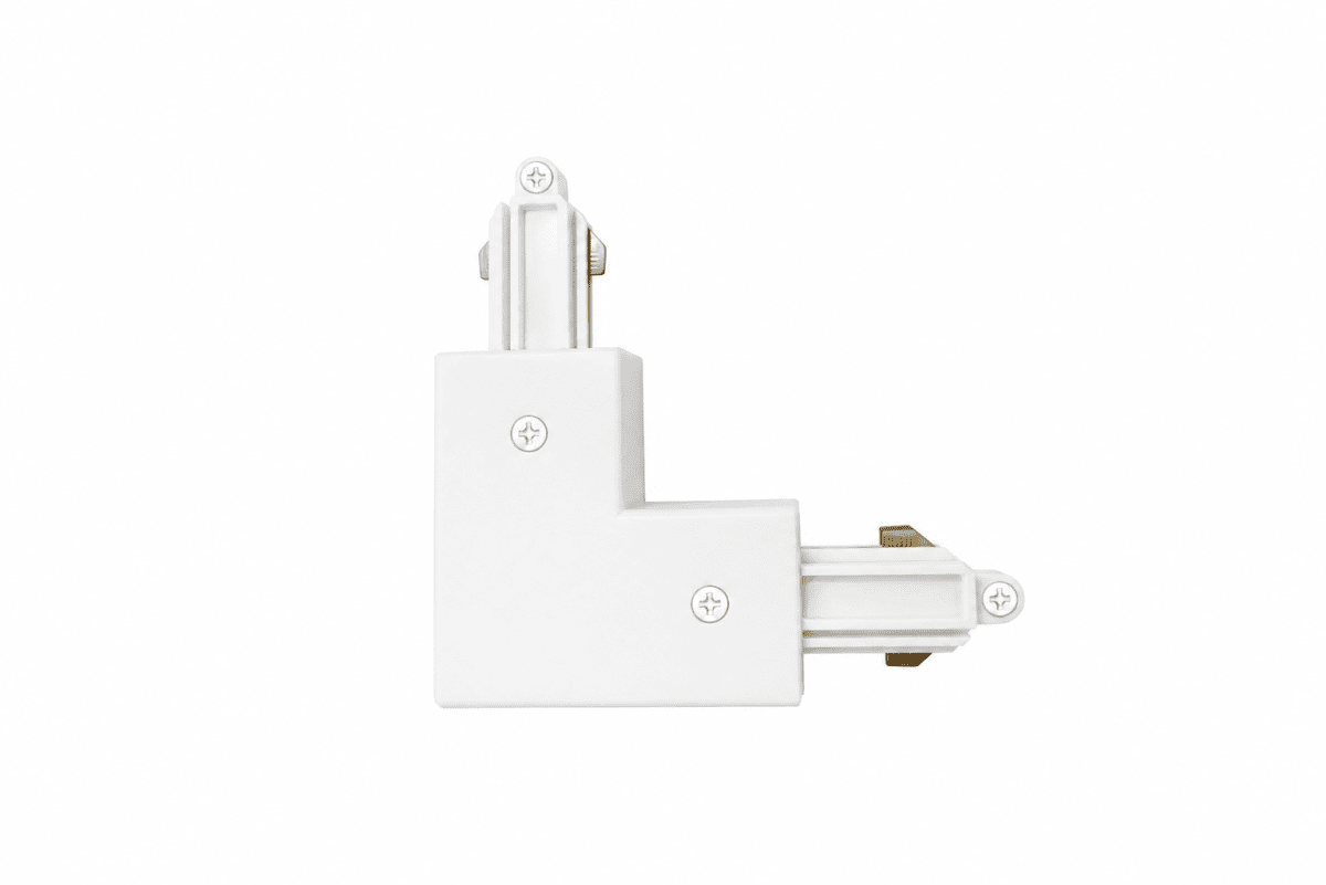 Conector En L Blanco De Nordic Lighting - Conector en forma de L con &aacute;ngulo de 90&deg; para el sistema de rieles Forma de Nordic Lighting.