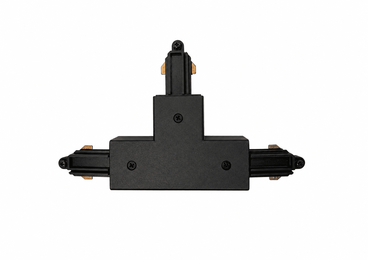 Conector En T Negro De Nordic Lighting - Conector en T para el sistema de rieles Forma de Nordic Lighting.