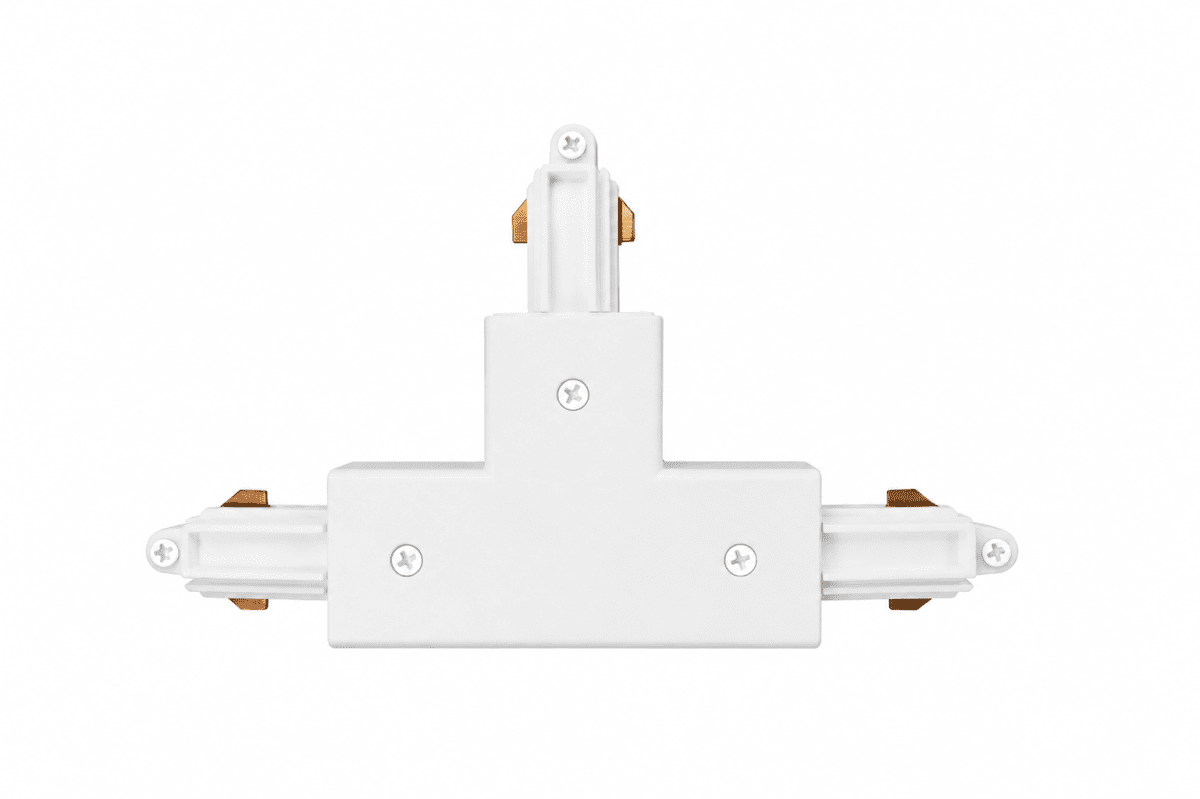 Conector En T Blanco De Nordic Lighting - Conector en T para el sistema de rieles Forma de Nordic Lighting.