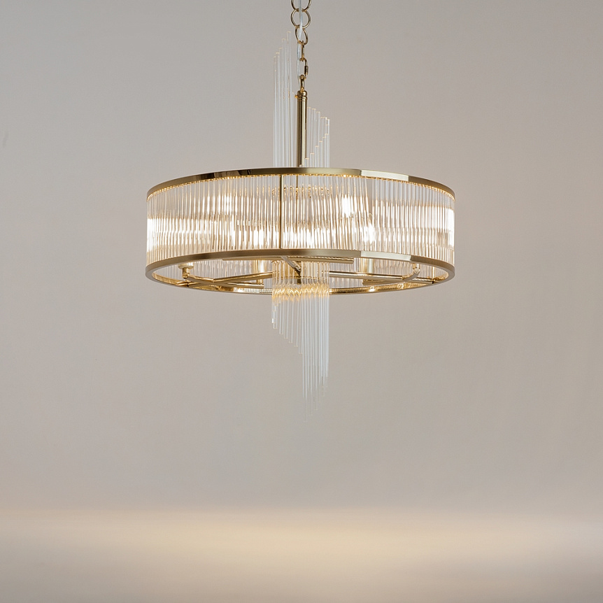 Frame Ø58 Oro Lámpas de techo De Maytoni - Los prismas dispersan la luz de una manera hermosa y efectiva que mejora la atm&oacute;sfera de la habitaci&oacute;n.