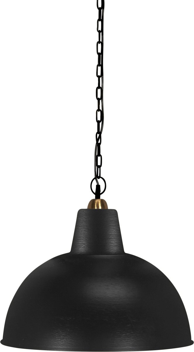 Scottsville Ø52 Negro Lámpas de techo De PR Home - Viene con una caja de techo con gancho de suspensión del mismo color que la lámpara.