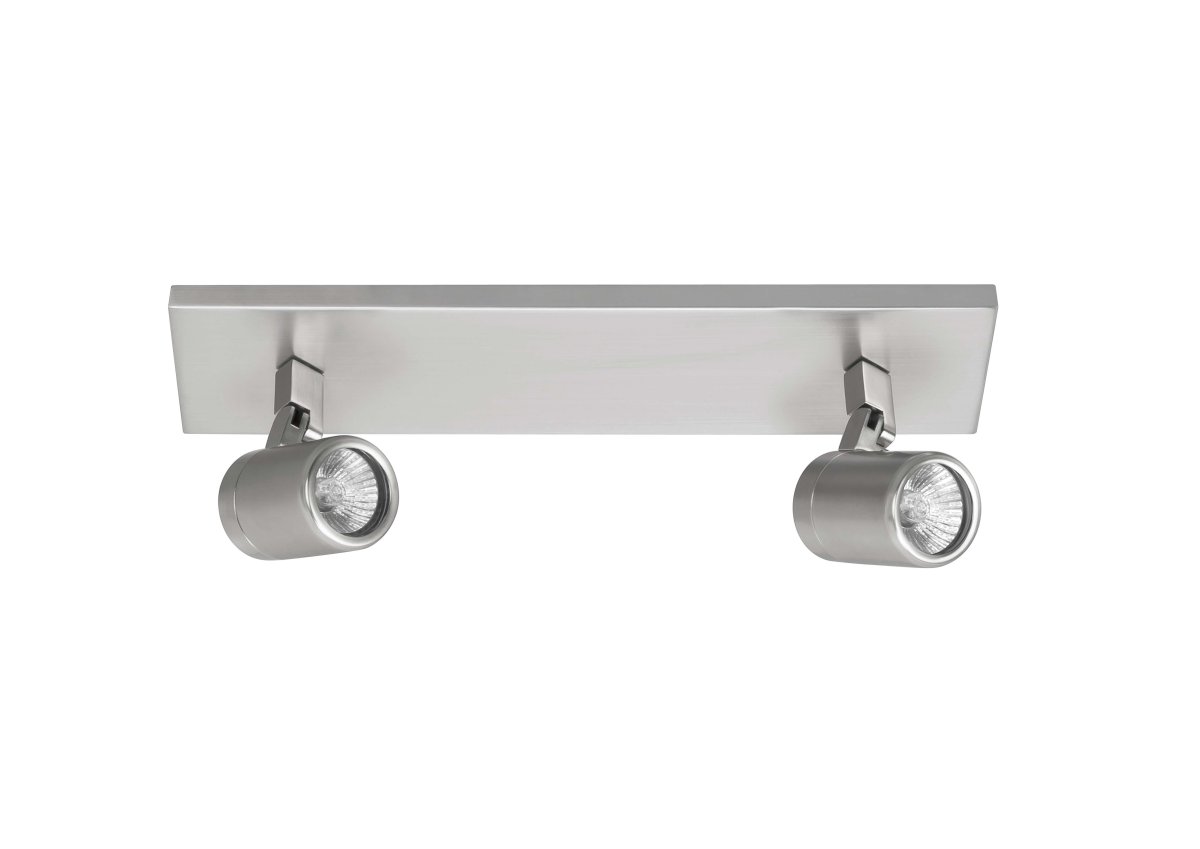 Fårö 40cm Níquel lámpara de baño De Armaturhantverk - Este elegante foco de baño con dos fuentes de luz ajustables es perfecto para proporcionar una iluminación precisa donde la necesita.