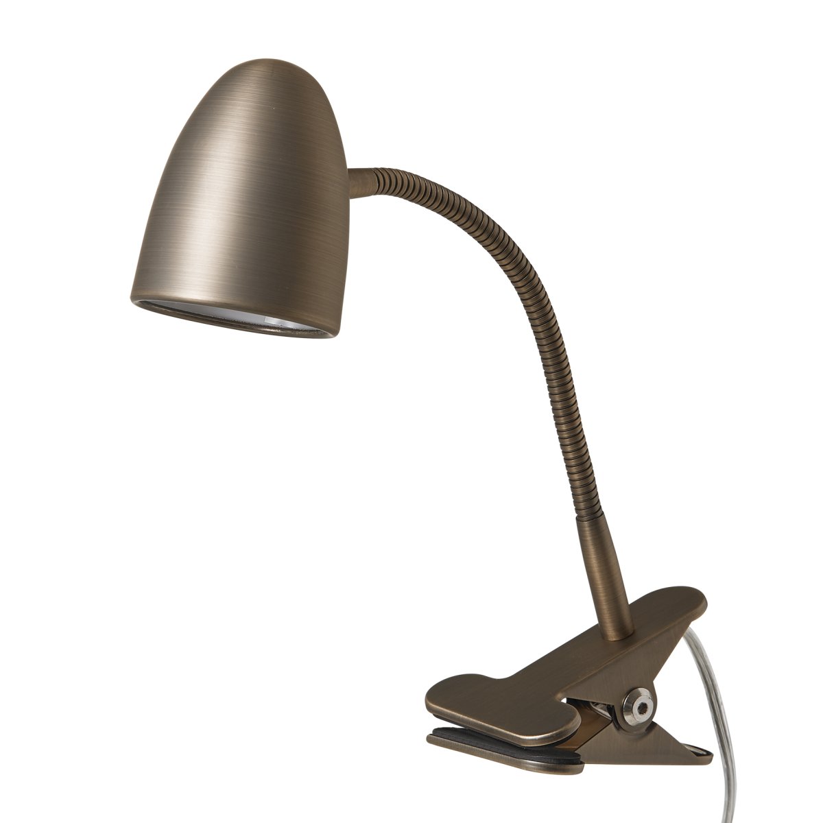 Koster Marrón óxido lámpara de pinza De Armaturhantverk - Esta pr&aacute;ctica y elegante l&aacute;mpara de abrazadera de &oacute;xido le ofrece una iluminaci&oacute;n flexible donde la necesita.