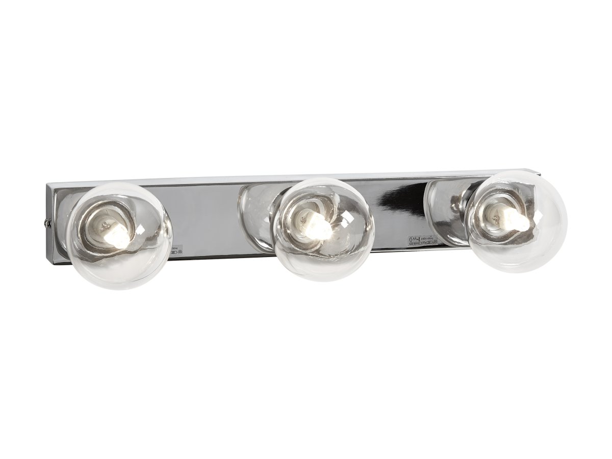 Sandhamn 40cm Cromo lámpara de baño De Armaturhantverk - La l&aacute;mpara de pared de ba&ntilde;o Sandhamn es una soluci&oacute;n de iluminaci&oacute;n elegante y funcional que a&ntilde;ade un toque de lujo a su ba&ntilde;o.