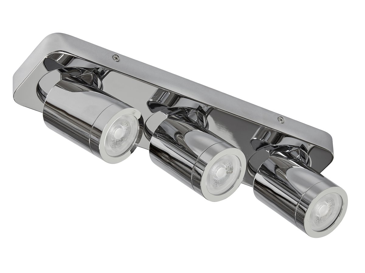 Torsö 36cm Cromo lámpara de baño De Armaturhantverk - El foco tiene un grado de protección IP44, lo que significa que es seguro y duradero para ambientes húmedos.