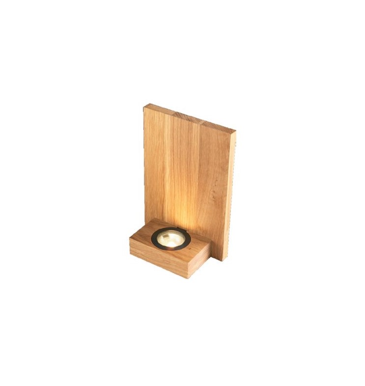 Wallight LED 23cm Roble De Frilight - Si deseas usar una bombilla LED diferente o la tuya propia, debe ser una bombilla LED G4 plana de un máximo de 5 W y 12 V.