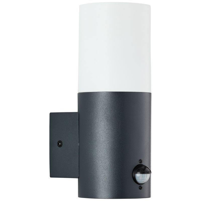 Aberdeen Antracita lámpara de exterior De Brilliant - Aberdeen es una l&aacute;mpara de pared vers&aacute;til que puede usarse tanto decorativamente para resaltar la fachada de una casa como funcionalmente para aumentar la seguridad en aceras y entradas.