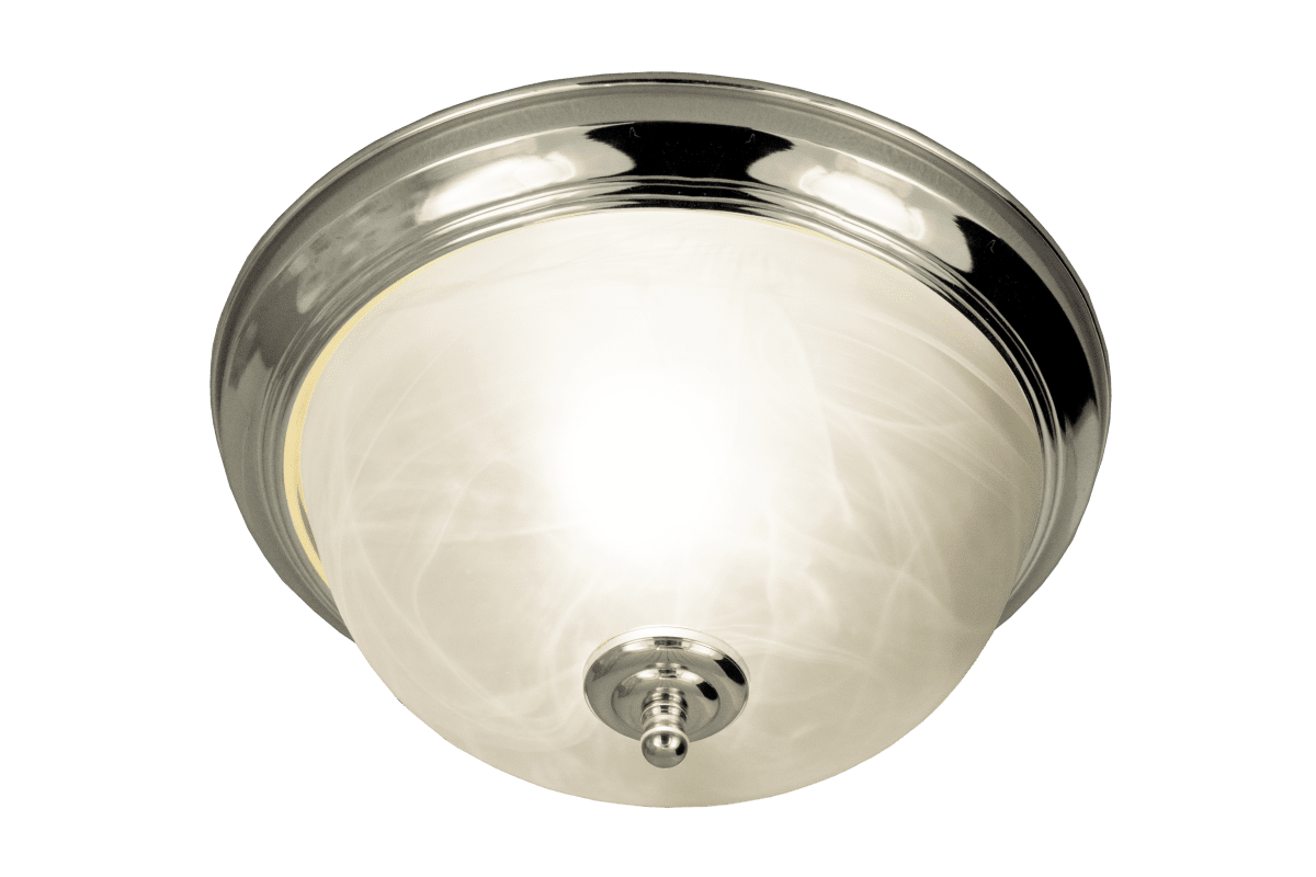 Napoli Ø28 Cromo lámpara de baño De Aneta Lighting - Se fija al techo con tornillos y con conexi&oacute;n el&eacute;ctrica fija.