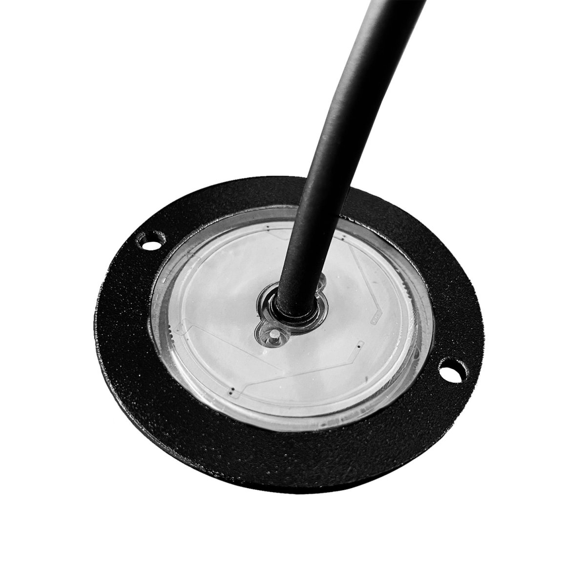Zenit Negro De Lightson - Aplique de pared y de patio unidireccional que, con su luz blanca cálida decorativa, es una excelente opción para fachadas, vallas, muros, terrazas y patios.