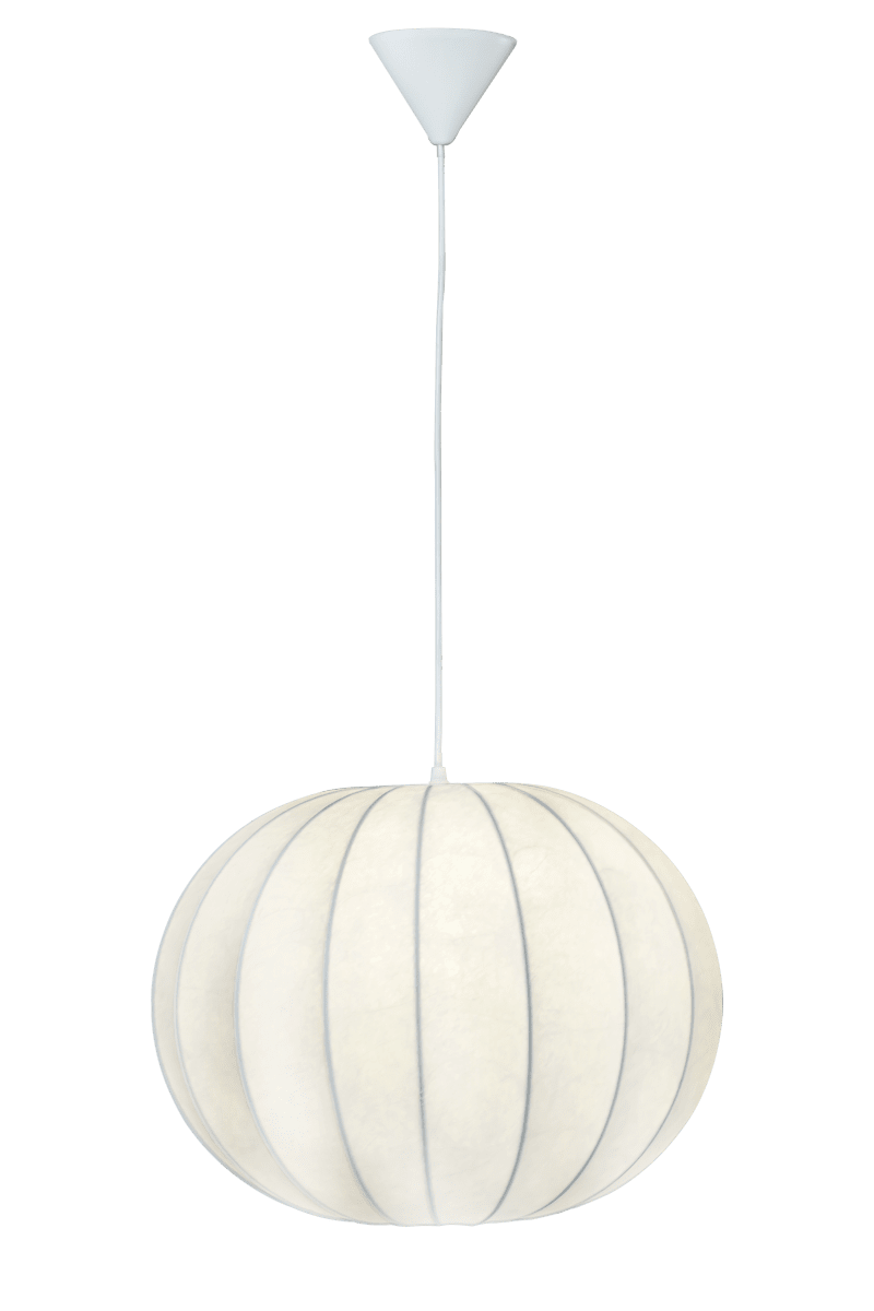 Joni Ø45 Blanco Lámpas de techo De Aneta Lighting - Joni proporciona una luz suave y queda tan bien en la sala de estar como en la cocina o el dormitorio.