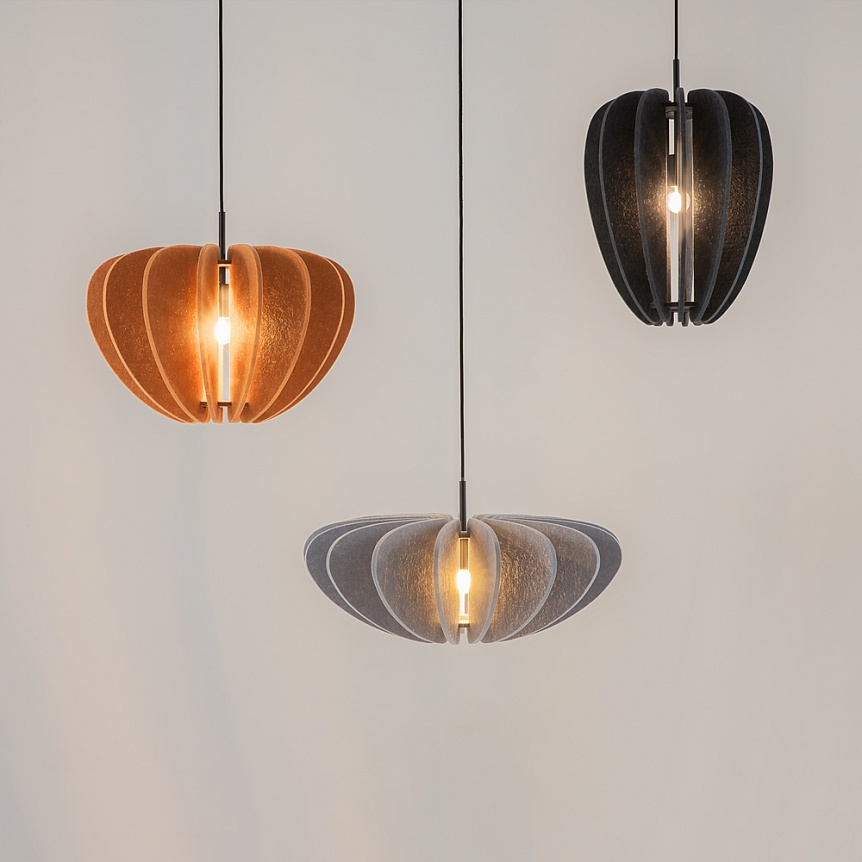Cambio Ø48 Naranja Lámpas de techo De Maytoni - La serie est&aacute; disponible en varios colores y formas y, gracias al cable de 3 metros de largo, tambi&eacute;n se puede colgar en habitaciones altas: perfecto para instalaciones de iluminaci&oacute;n creativas que reflejen el estado de &aacute;nimo de la habitaci&oacute;n.